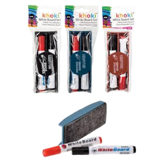 Whiteboard Marker & Magnetic Eraser Set